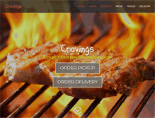 Tablet Screenshot of cravingsregina.com